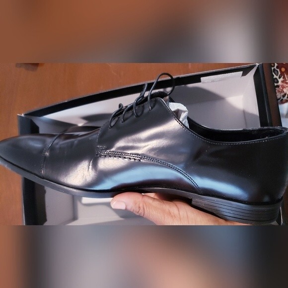 New in Box The Rail Men’s Oxford Derby Dress Shoe Size 47 - Picture 8 of 10